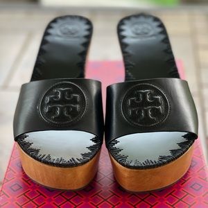 Tory Burch Patty Wedge Slides